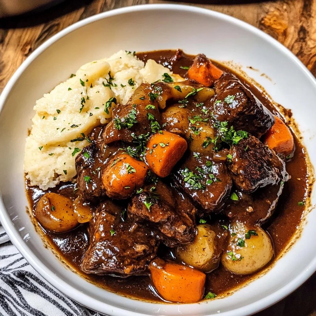 Classic Beef Bourguignon