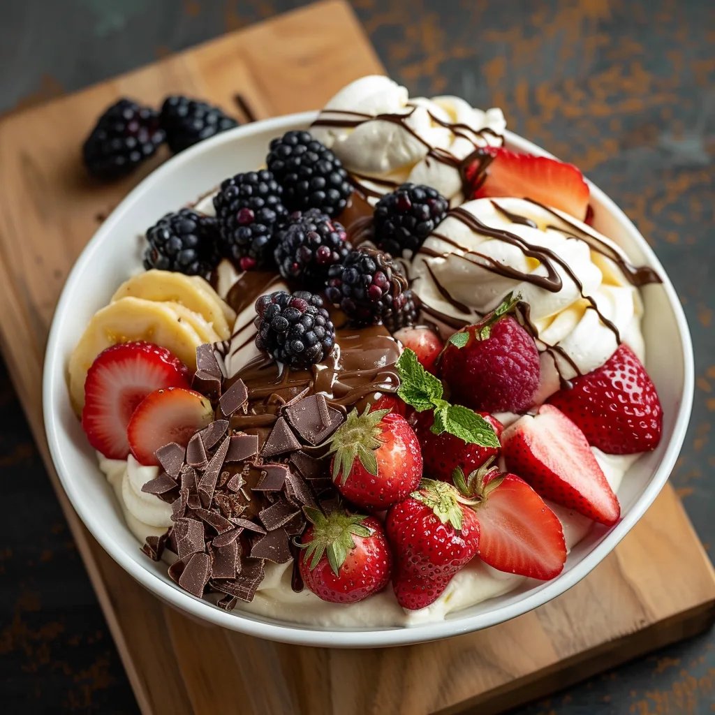 Best Chocolate Fruit Dip with Cream Cheese