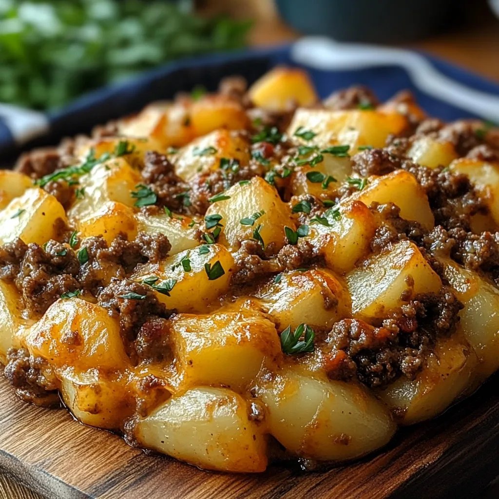 Cheesy Ground Beef & Potato Casserole: An Incredible Ultimate Recipe
