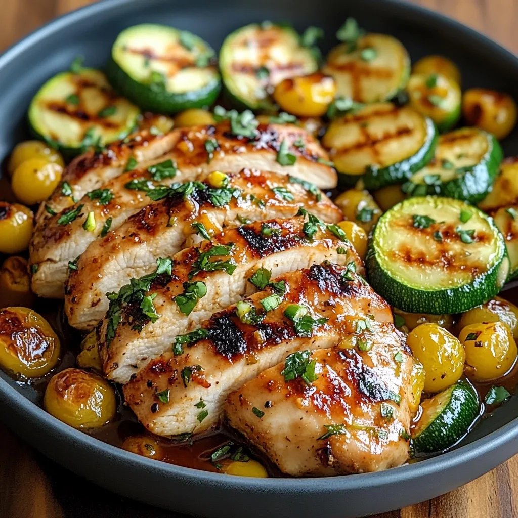 <p>Savory Garlic Butter Chicken w/ Fresh Zucchini: An Incredible 7-Step Recipe</p>