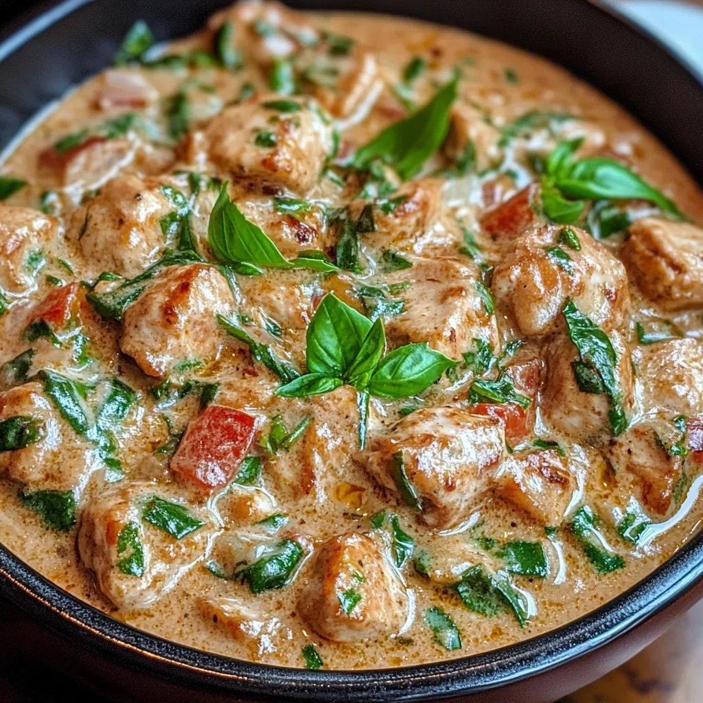 Basil Chicken in Coconut Curry Sauce: An Incredible Ultimate Recipe for 5