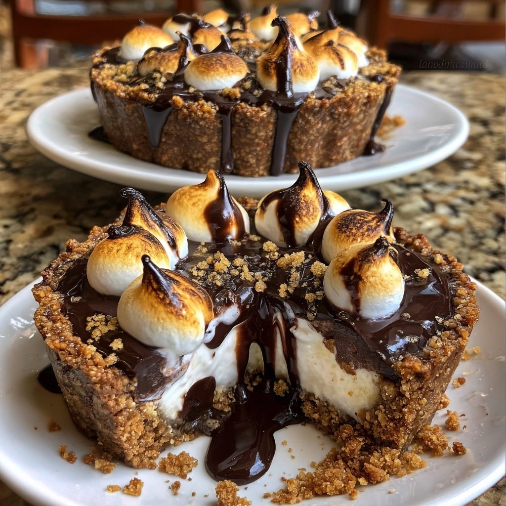 S'mores Chocolate Tart Treats
