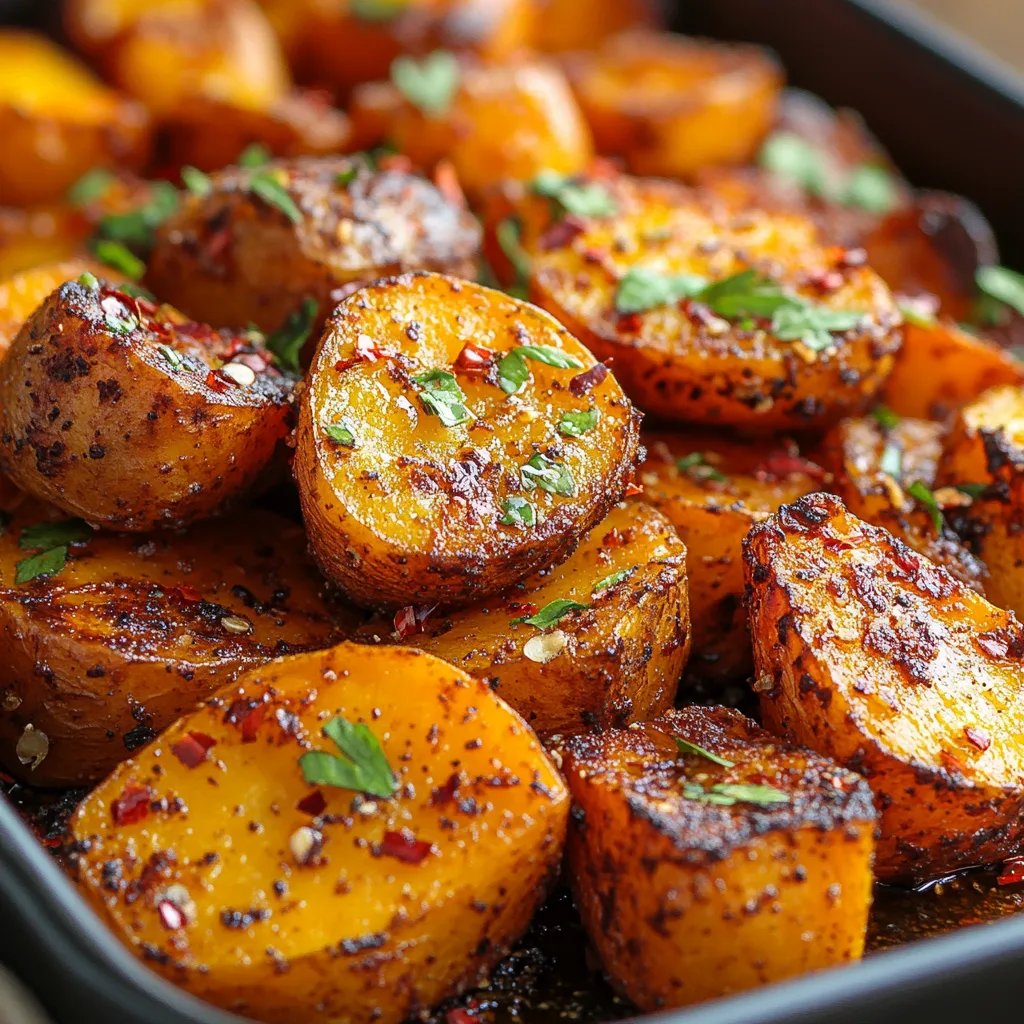 Sweet & Spicy Roasted Sweet Potatoes: An Amazing Ultimate Recipe
