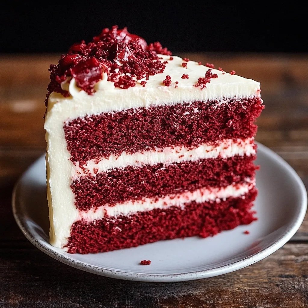Ultra Moist Red Velvet Cake
