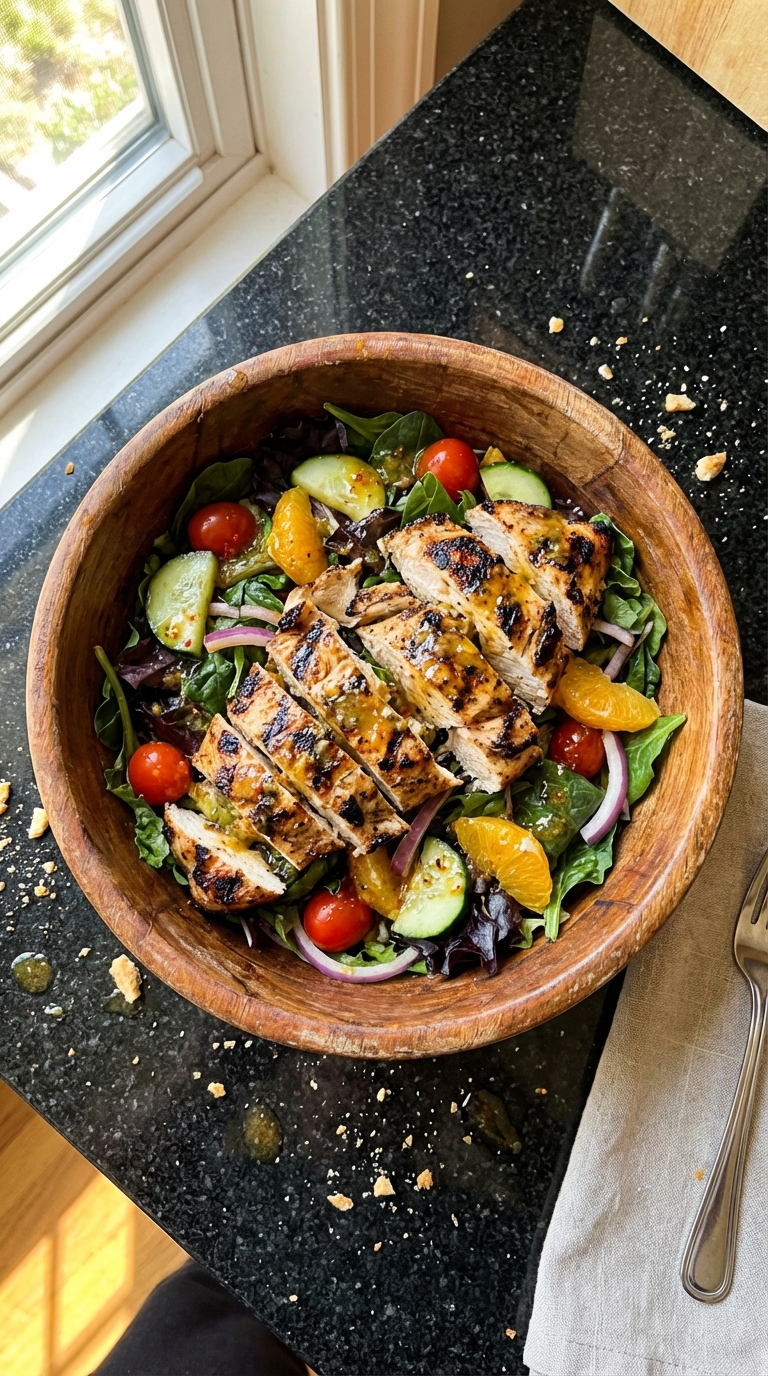 Zesty Grilled Chicken Salad