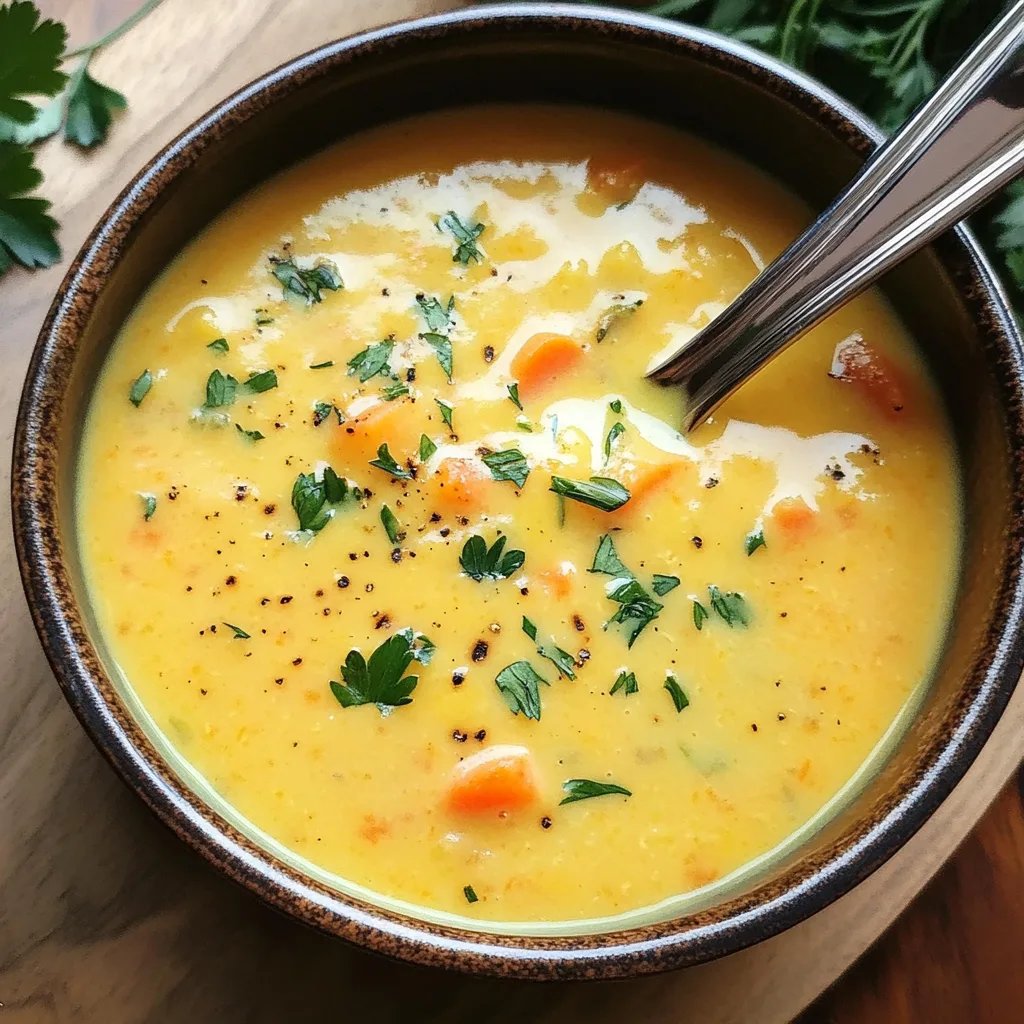 Vegan Carrot Potato Soup