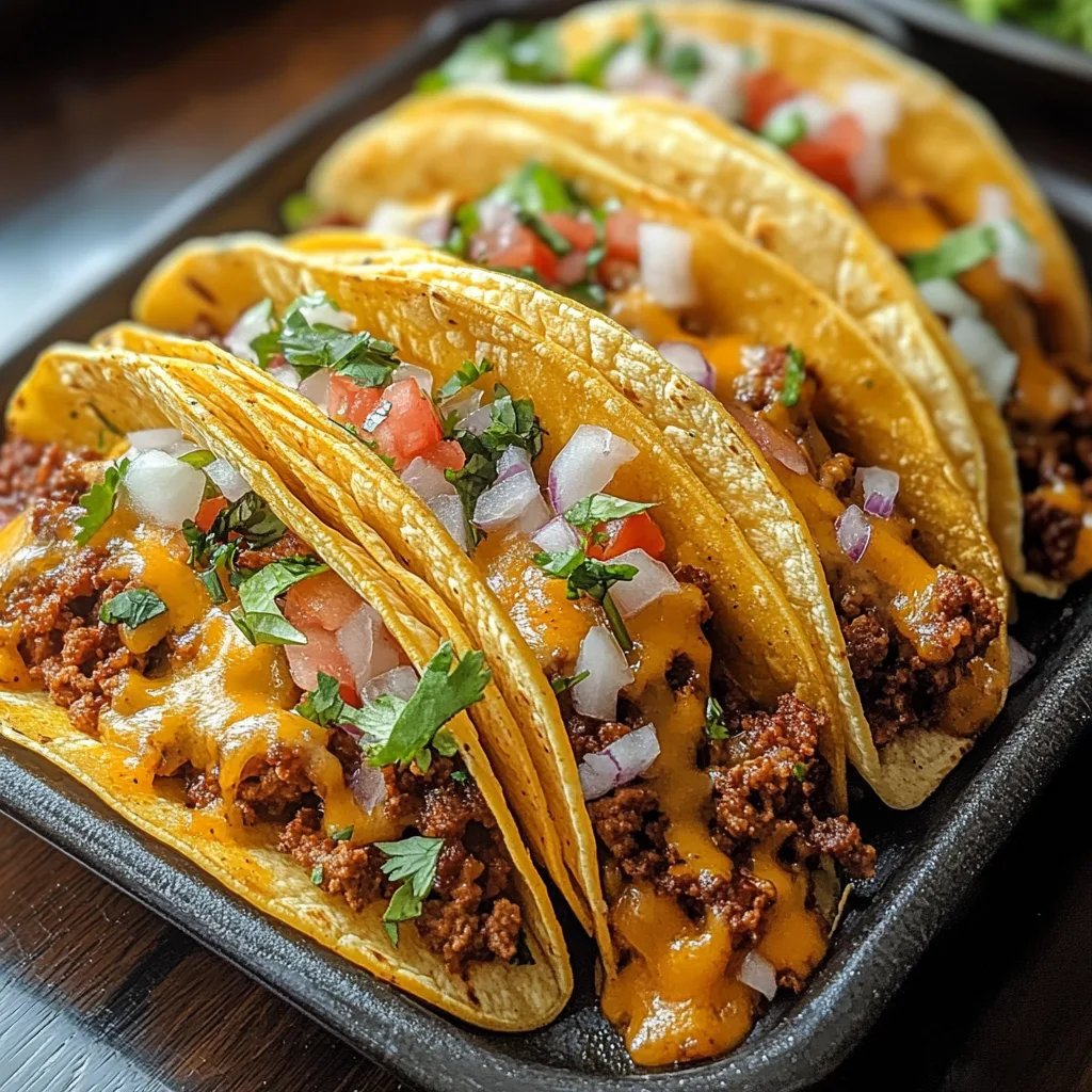 Oven-Baked Cheesy Tacos: An Incredible Ultimate Recipe for 5