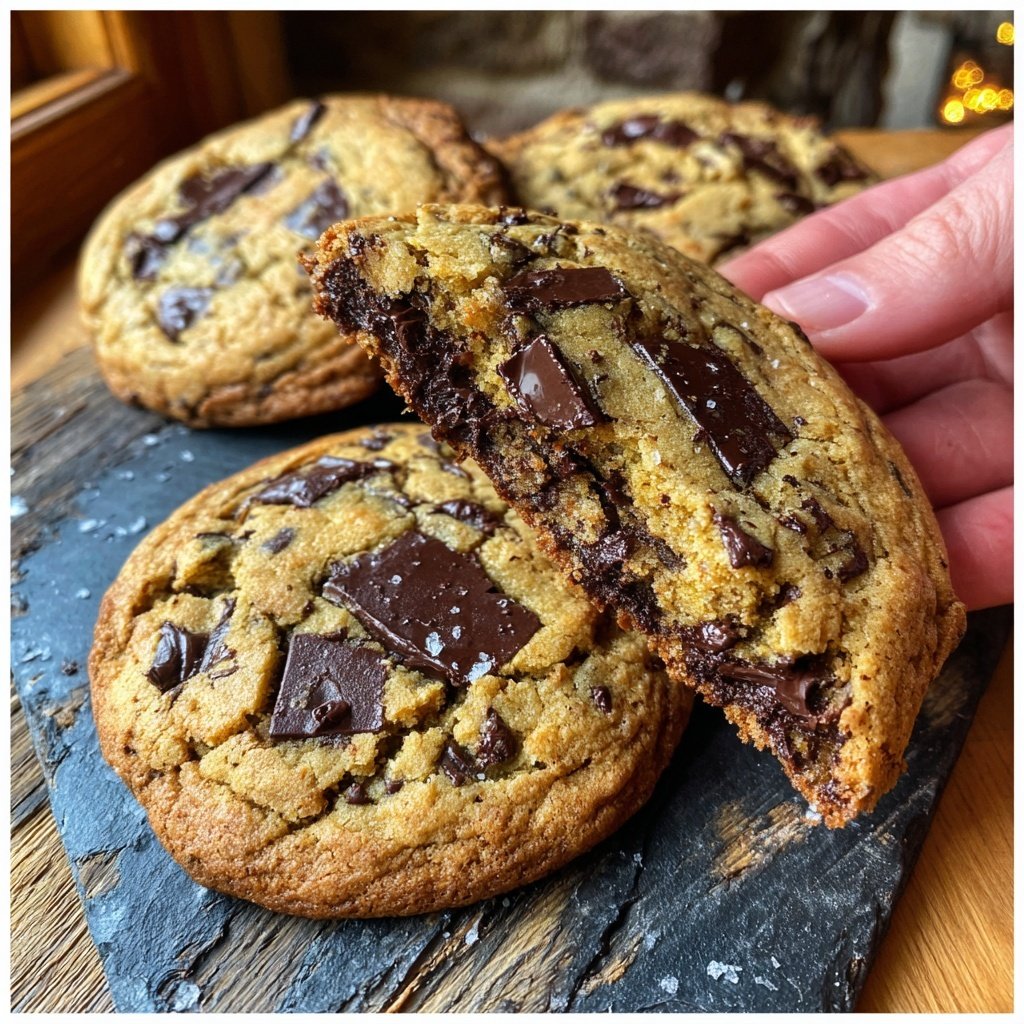 Sourdough Chocolate Chip Cookies
