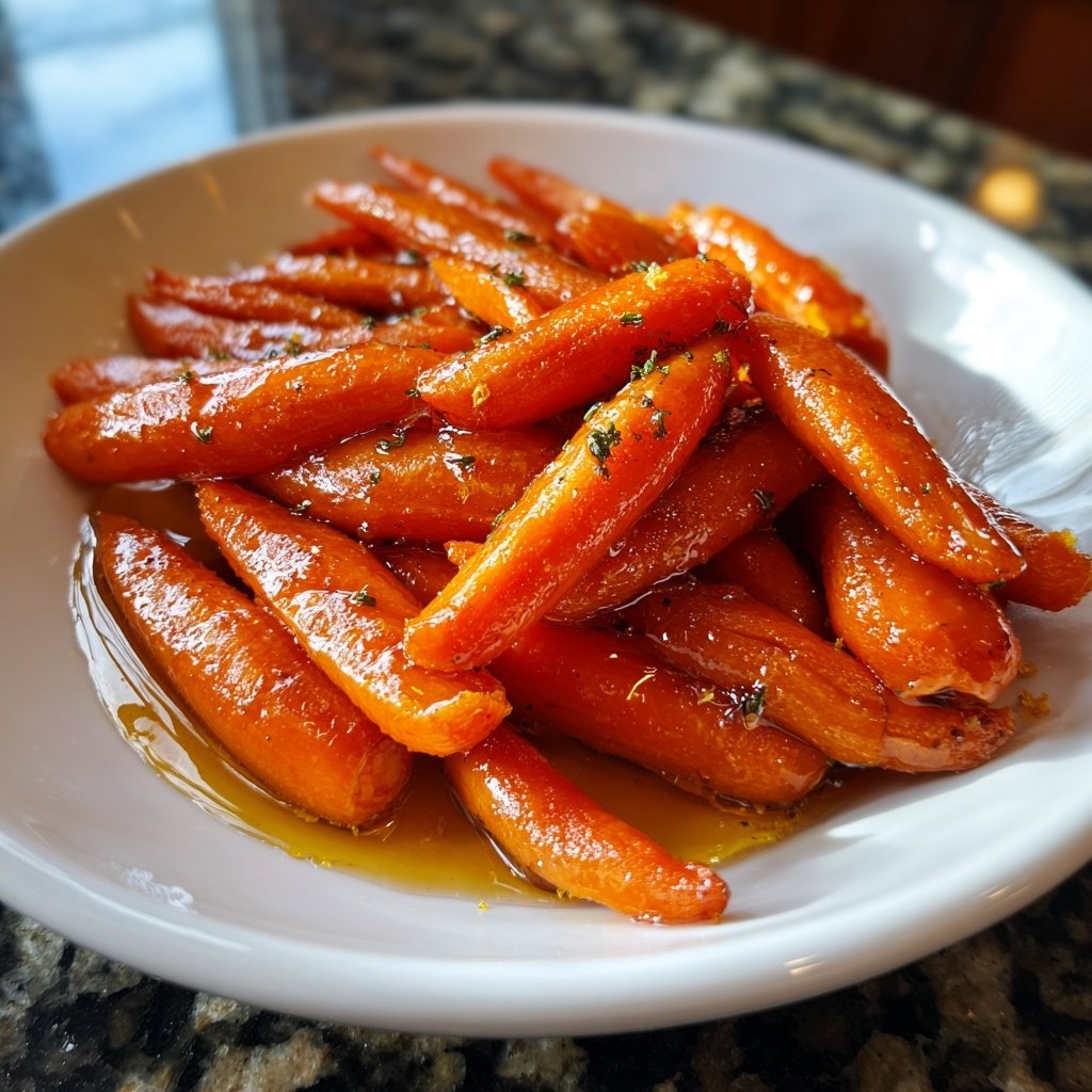 Citrus Honey Glazed Carrots
