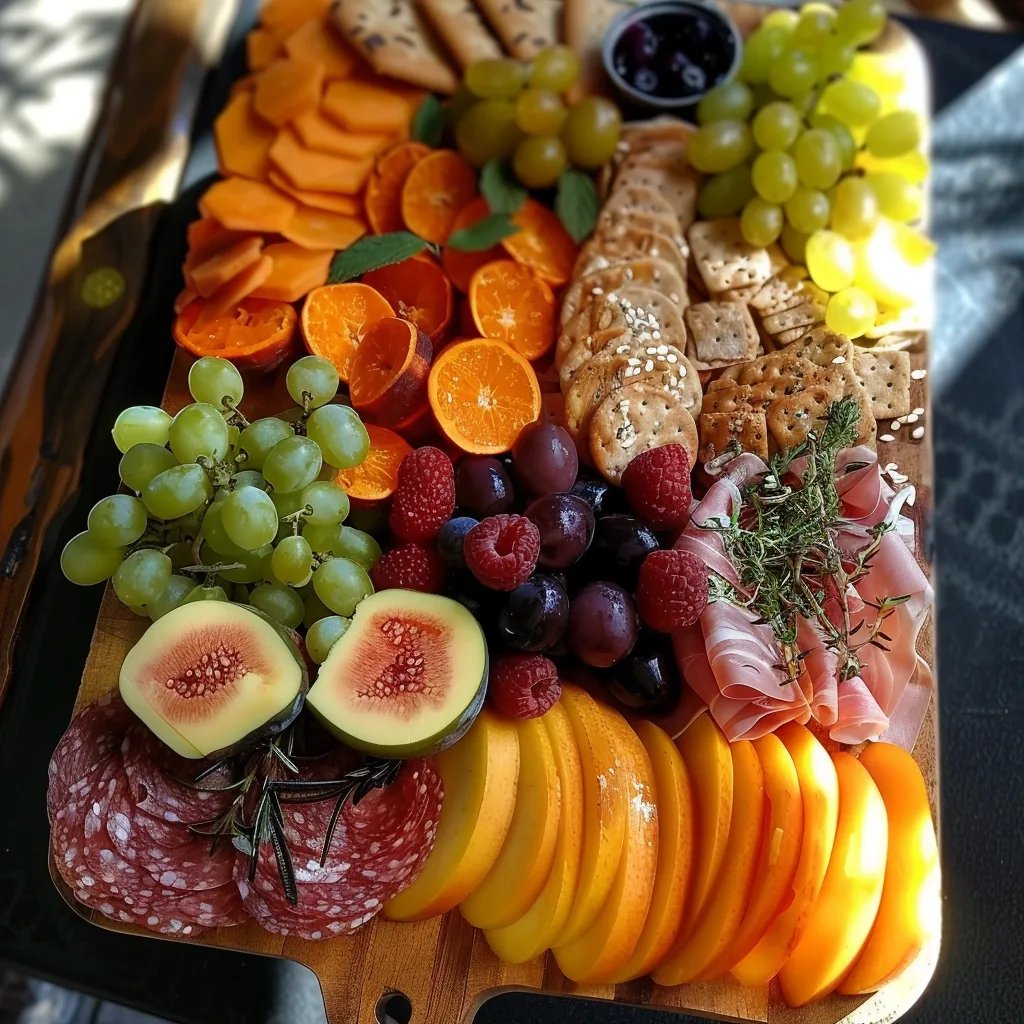 Summer Fruit Charcuterie Boards
