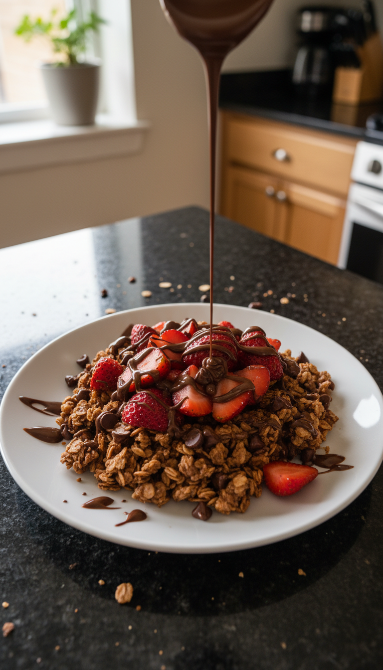 Chocolate Chip Strawberry Oats