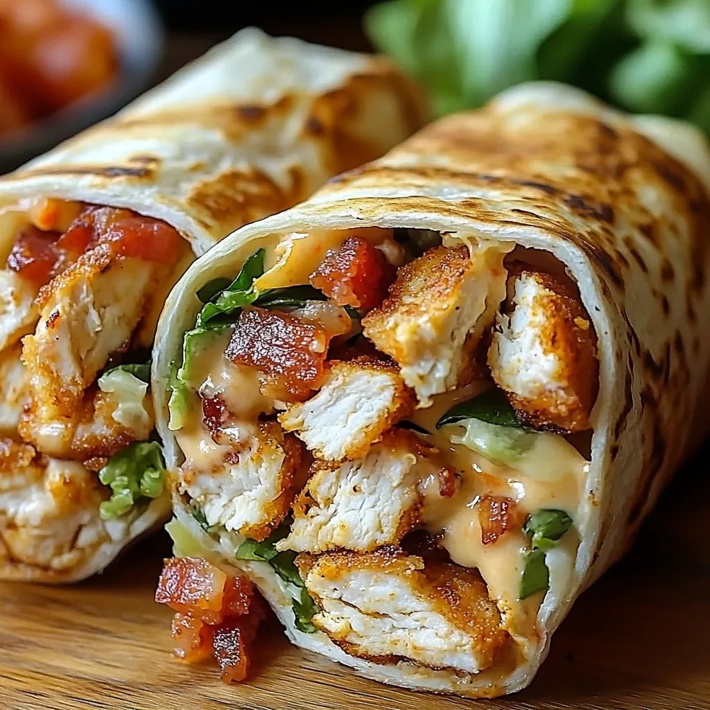 <p>Spicy & Creamy Chicken Bacon Wraps: An Incredible Ultimate Recipe</p>