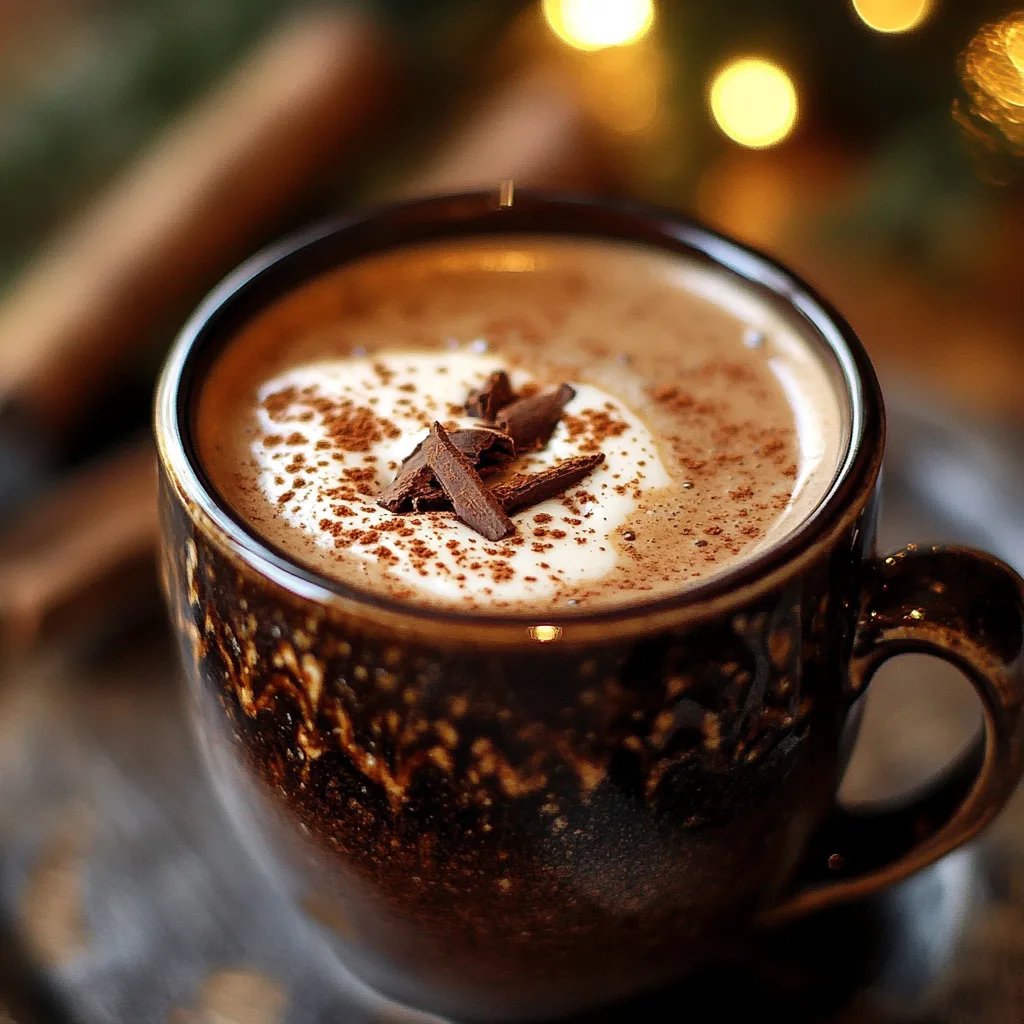 Buttered Rum Hot Chocolate
