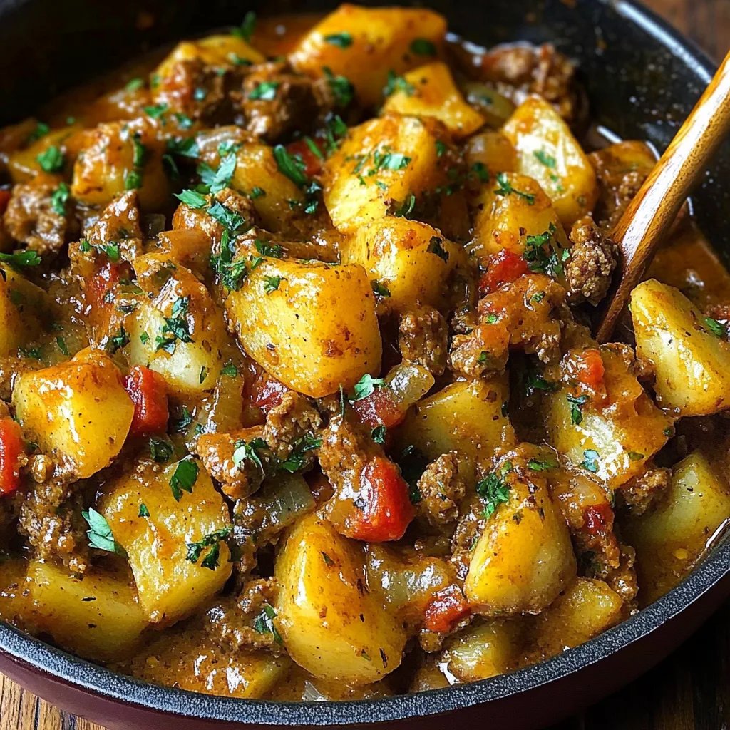 Cheesy One-Pot Beef & Potatoes: An Incredible Ultimate Recipe