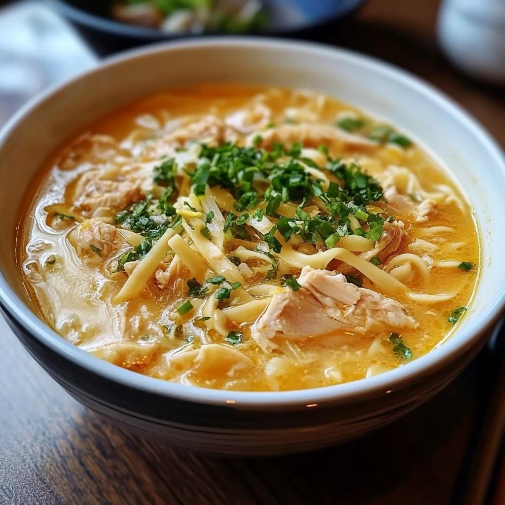Crack Chicken Noodle Soup