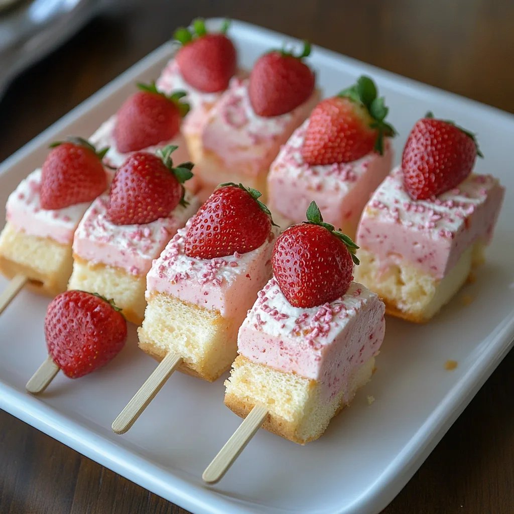 Strawberry Shortcake Kabobs: An Amazing Ultimate Recipe for Everyone