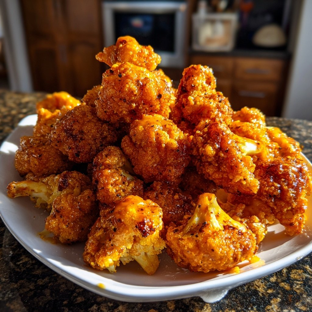 Buffalo Cauliflower Wings Spicy