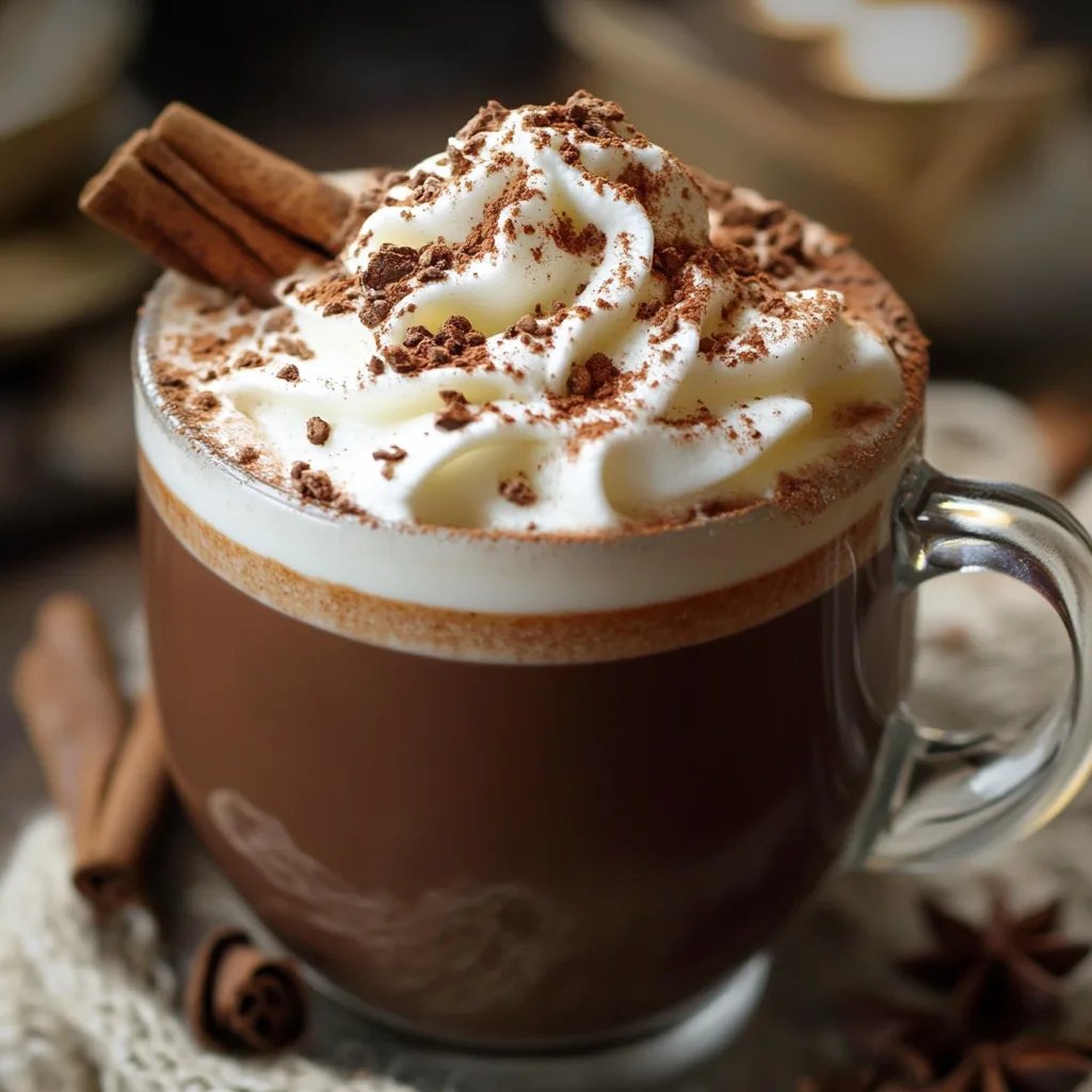 Winter Spiced Hot Chocolate
