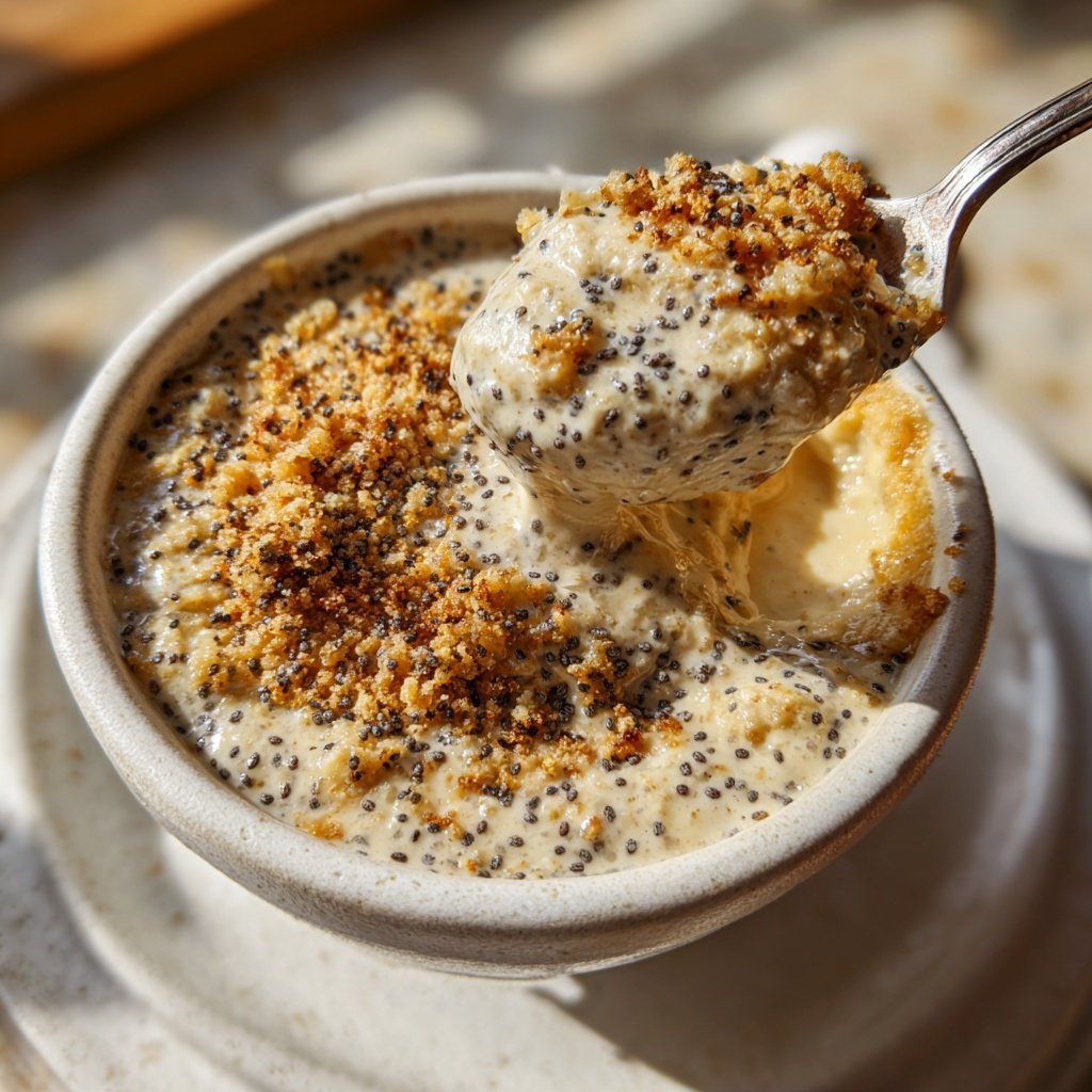 Creamy Lemon Poppyseed Porridge