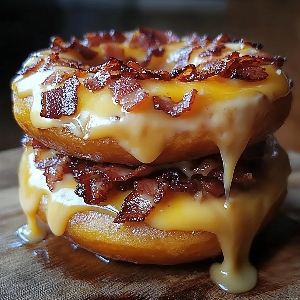 Donut Grilled Cheese with Bacon Maple: An Incredible Ultimate Recipe