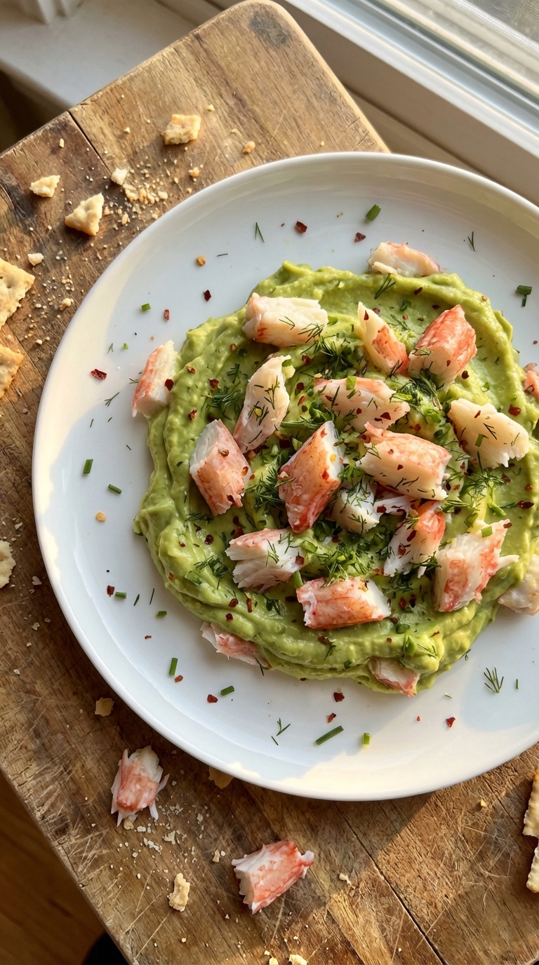 Creamy Avocado and Crab Salad