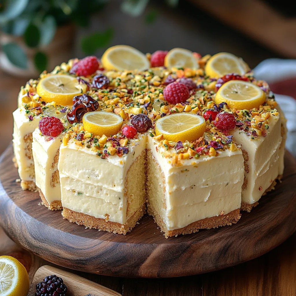 Lemon Pistachio Cake: An Incredible Ultimate Recipe to Savor