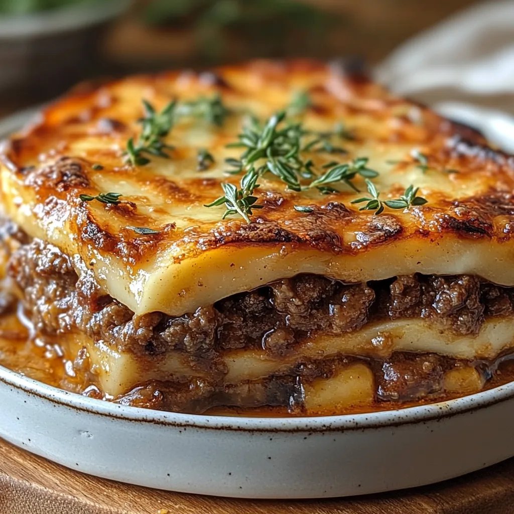 Traditional Greek Moussaka Recipe: An Amazing Ultimate Delight for 6