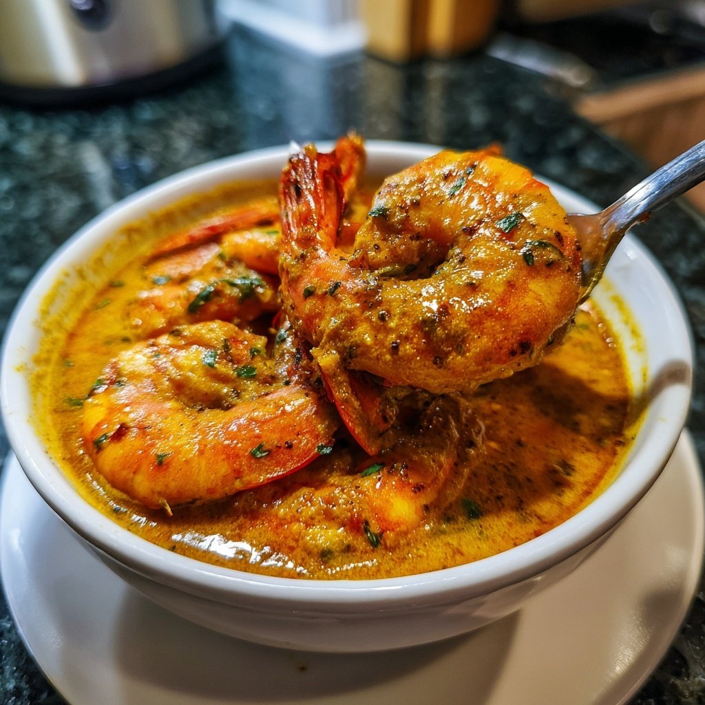 High Protein Prawn Curry