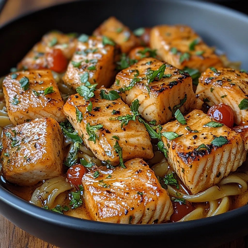 Tomato Basil Salmon Pasta: An Incredible Ultimate Recipe for 5
