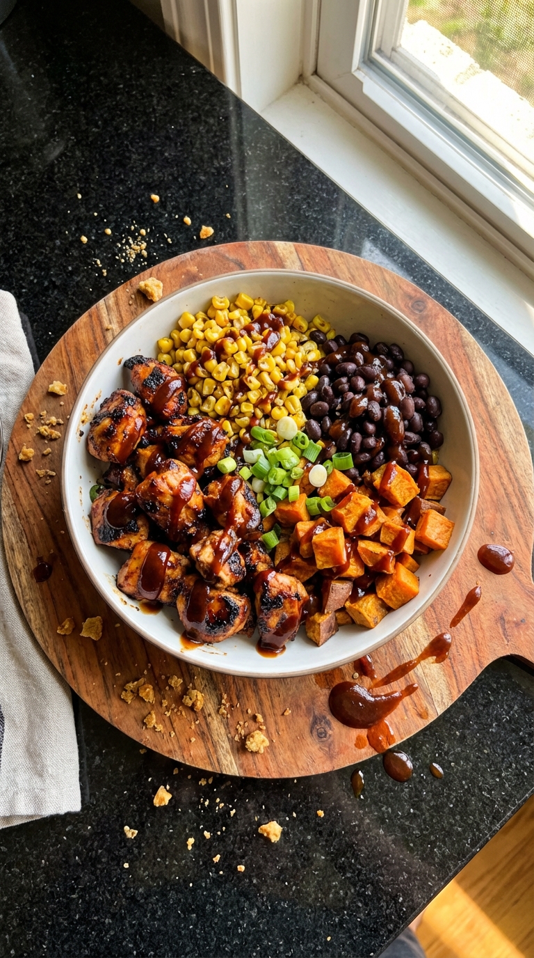 Flavorful BBQ Chicken Soul Bowl