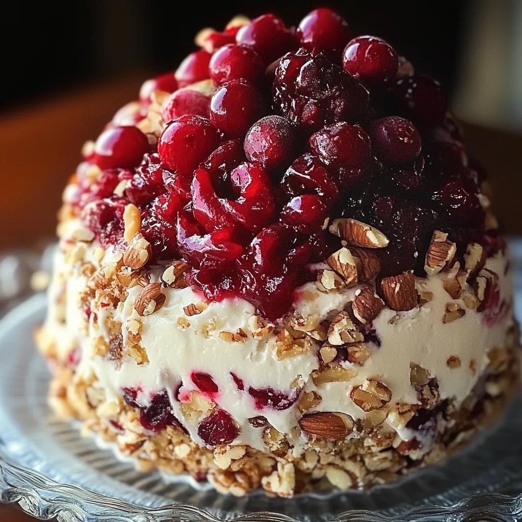 Cranberry Pecan Cream Cheese Ball