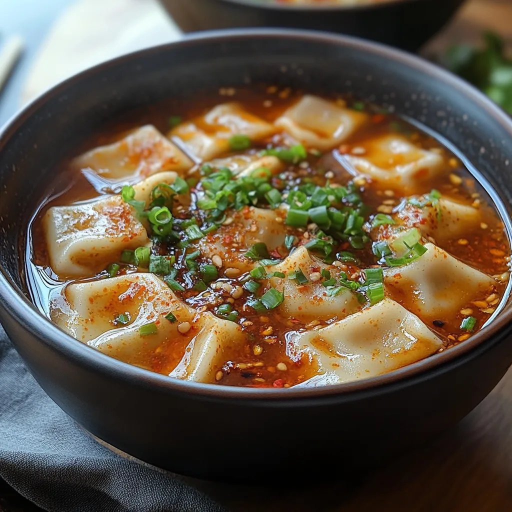 Spicy Szechuan Dumpling Soup: An Incredible Ultimate Recipe