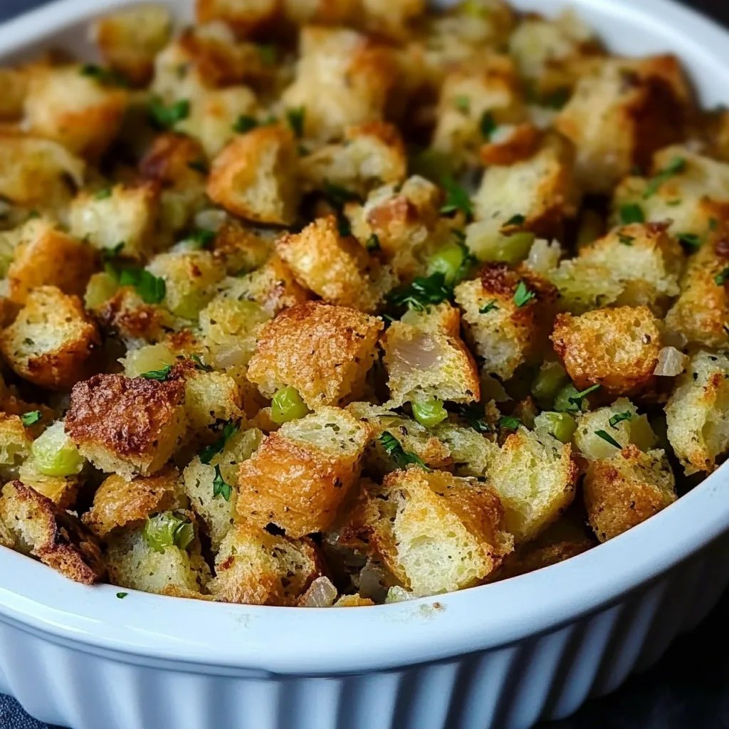 Herbed, Butter & Golden Traditional Stuffing