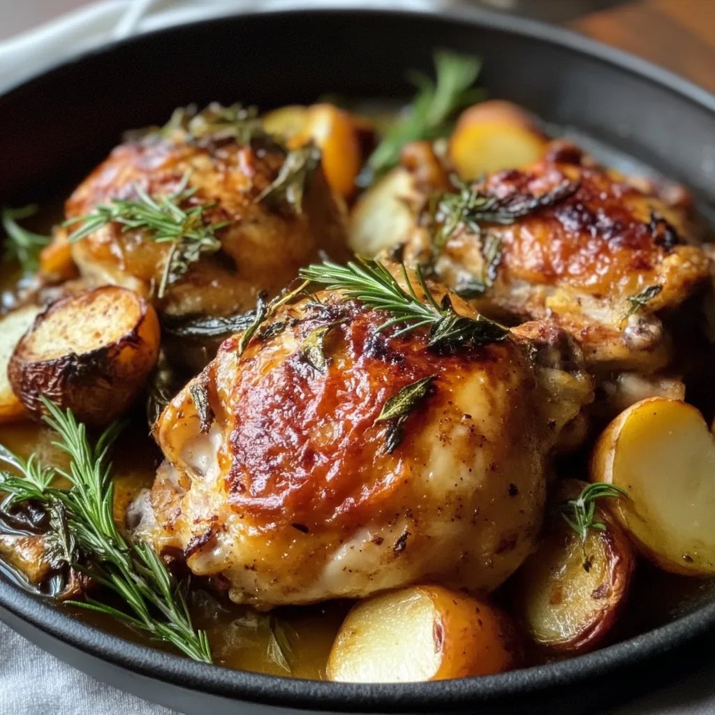 Rosemary Apple Cider Chicken