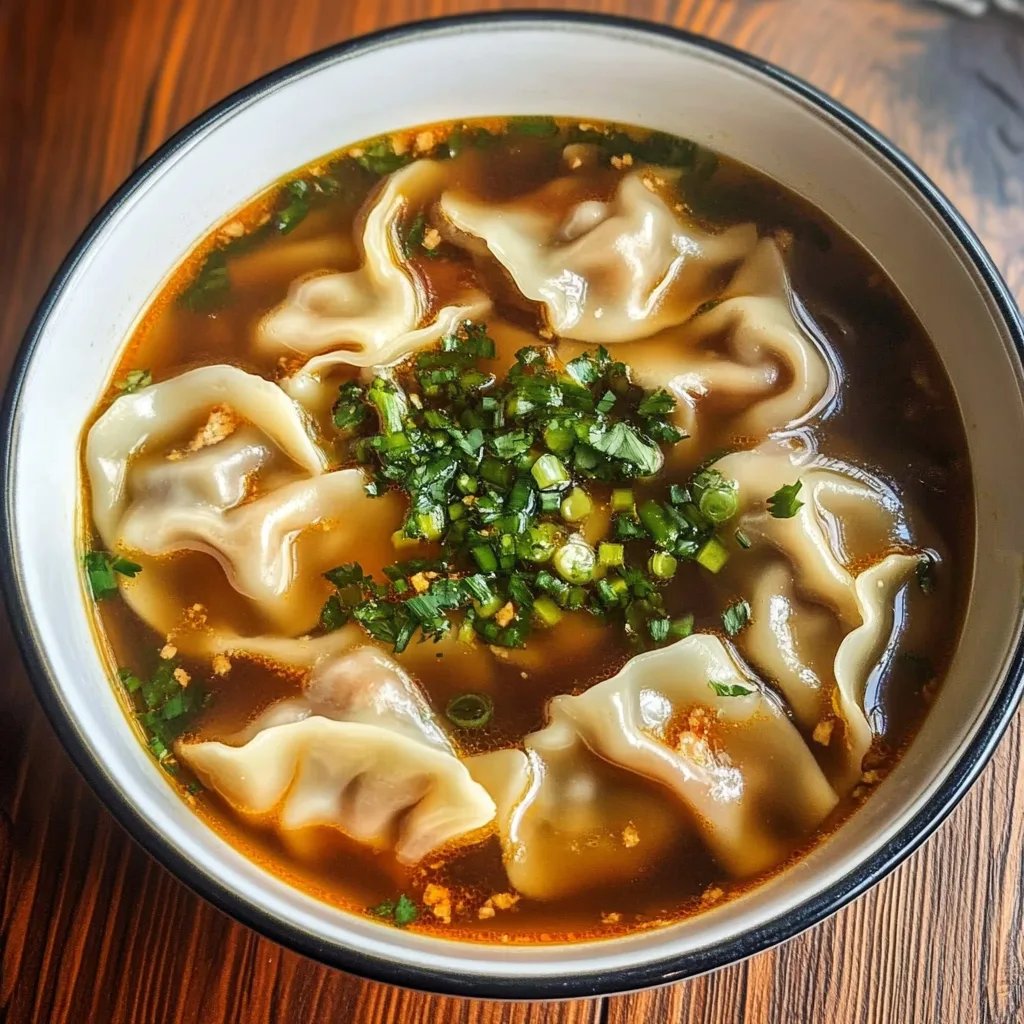 Easy Potsticker Soup
