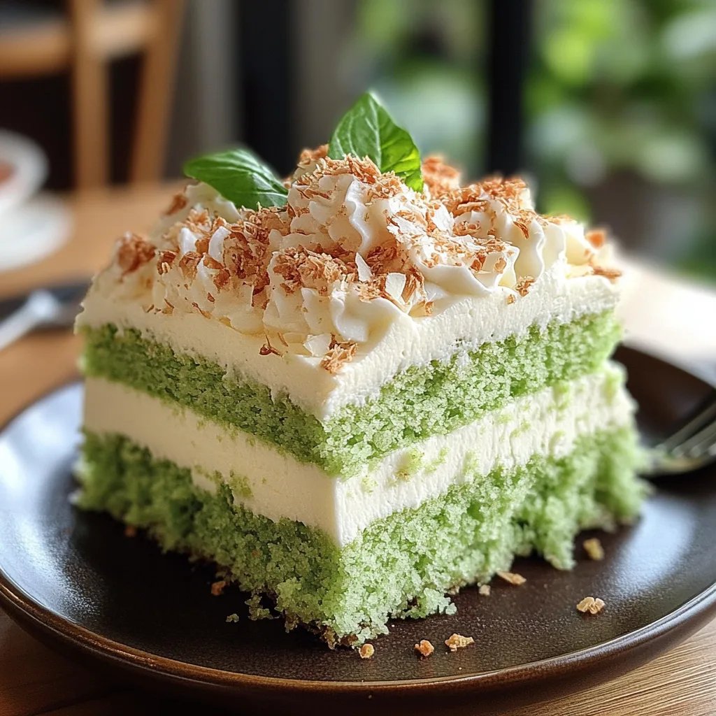 Pandan Coconut Cake: An Amazing Ultimate Recipe