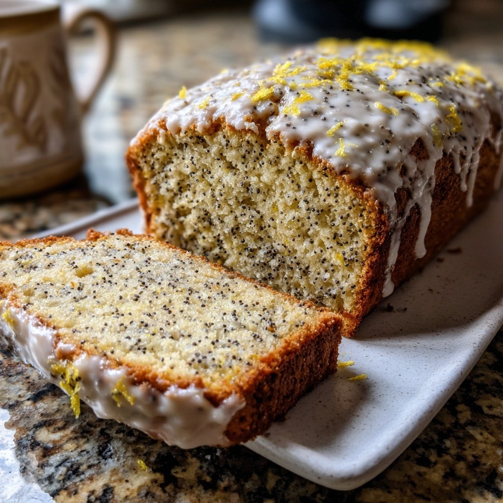 Meyer Lemon Poppy Seed Bread