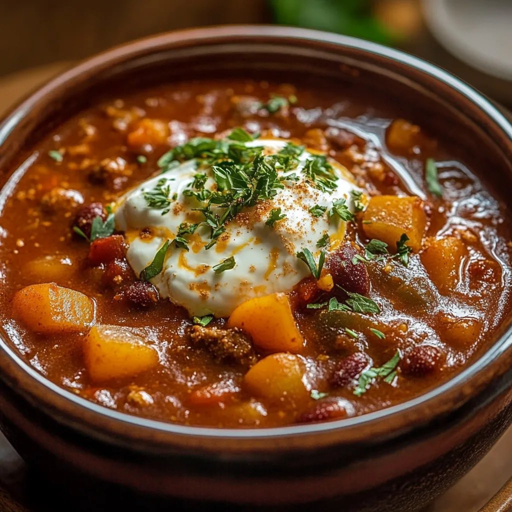 Prize-Winning Pumpkin Chili