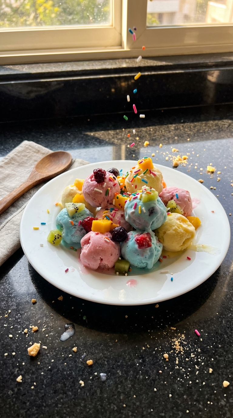 Frozen Yogurt Fiesta Bites
