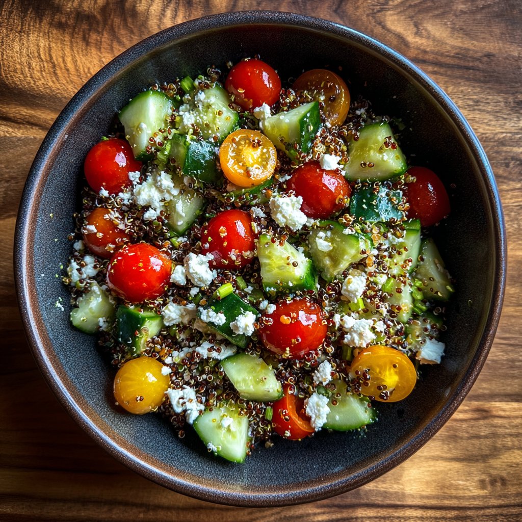 Cucumber and Quinoa Power Bowl