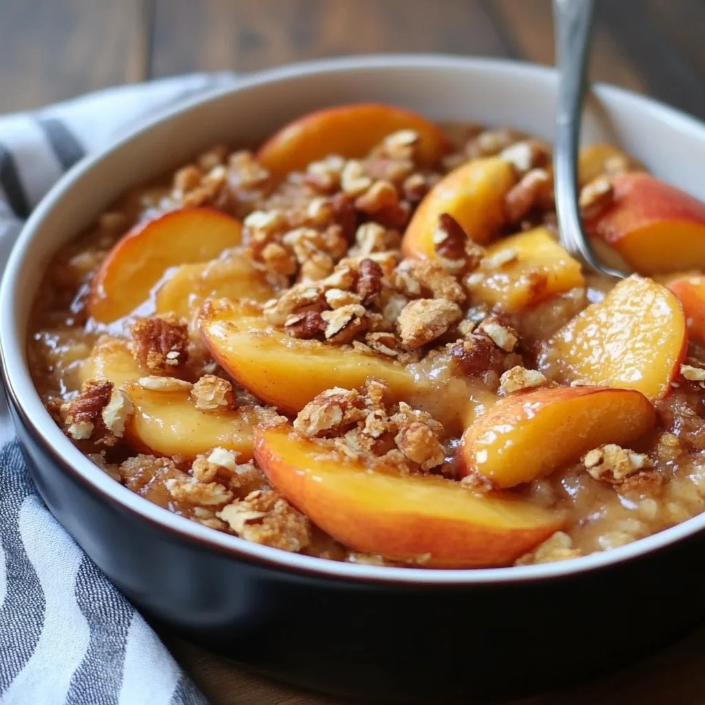 Peach Crisp: A Wonderful Ultimate Recipe You Need to Try