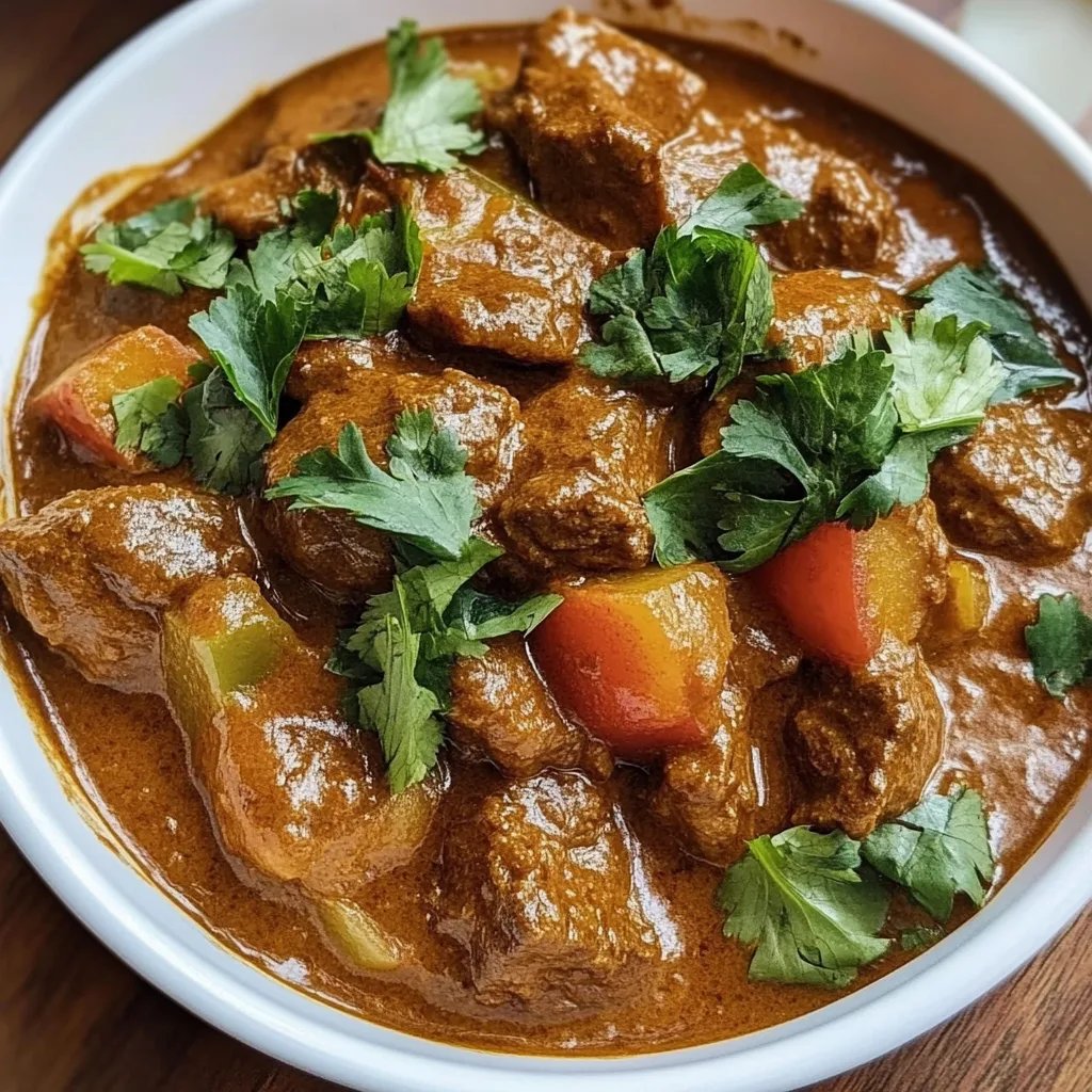 Slow Cooker Beef Coconut Curry