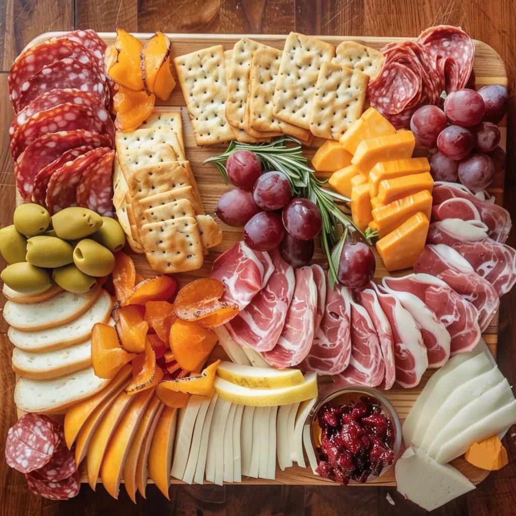 Thanksgiving Turkey Charcuterie Board