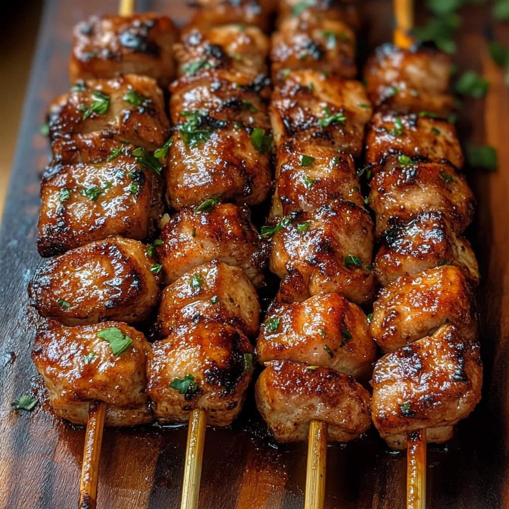 Grilled Thai Coconut Chicken Skewers: An Amazing Ultimate Recipe