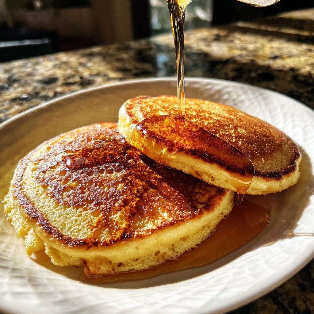 Gluten-Free Ricotta Pancakes with Almond Flour​