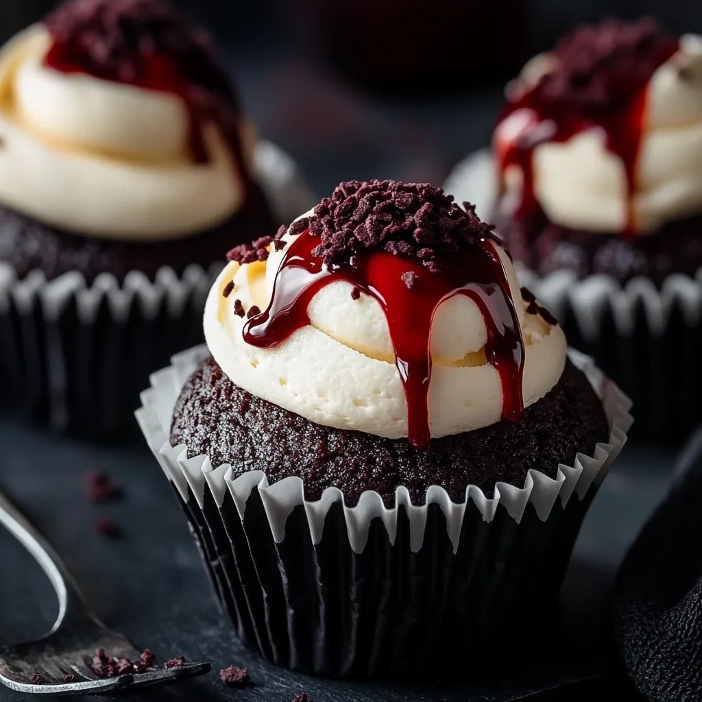 Vampire Bite Halloween Cupcakes: A Terrifyingly Incredible Recipe