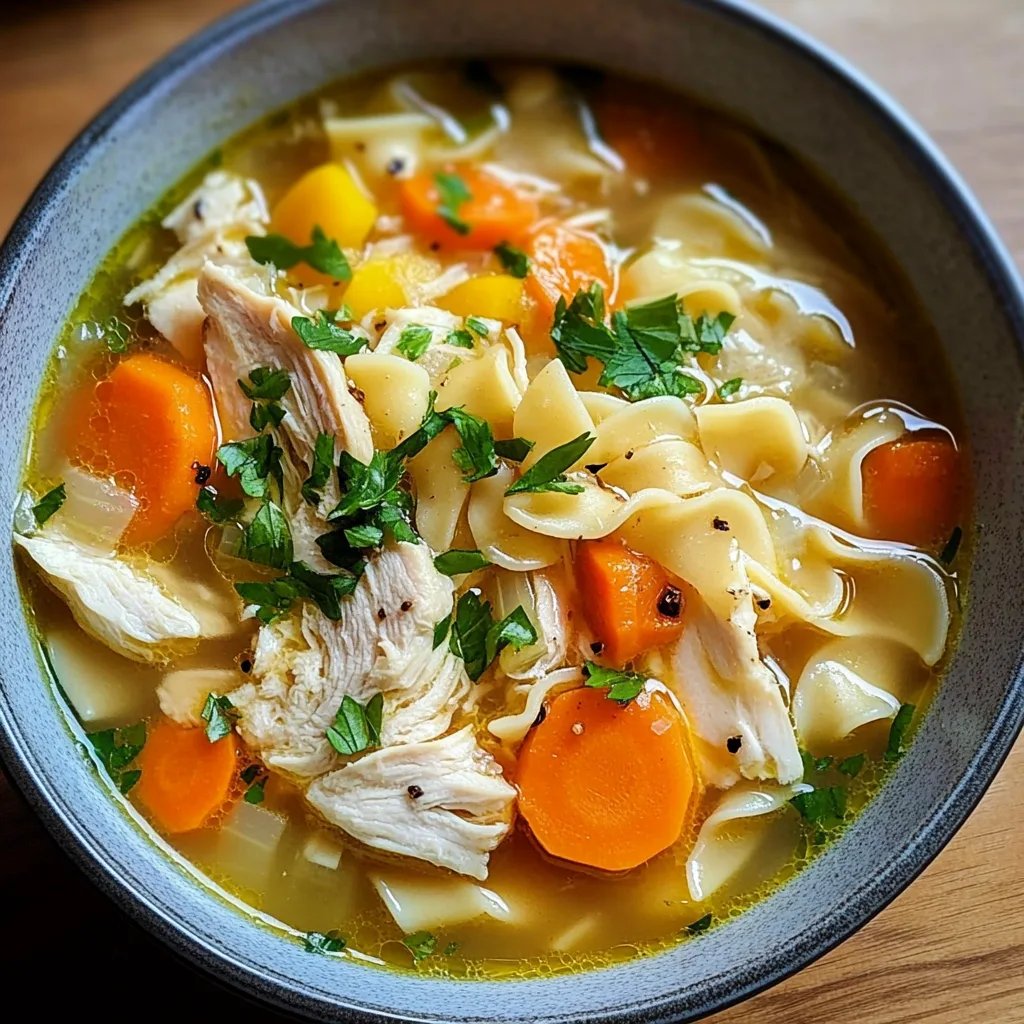 Classic Chicken Noodle Soup