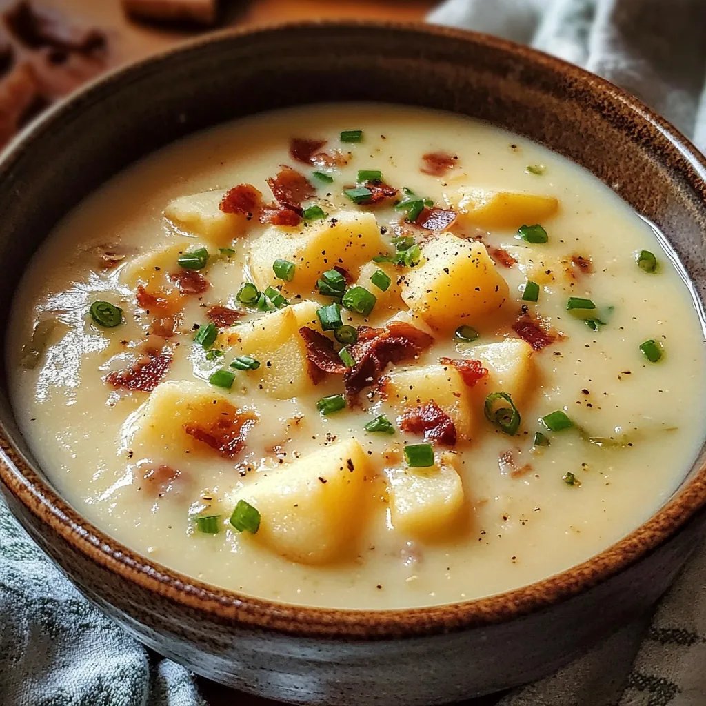 Comforting Loaded Baked Potato Soup