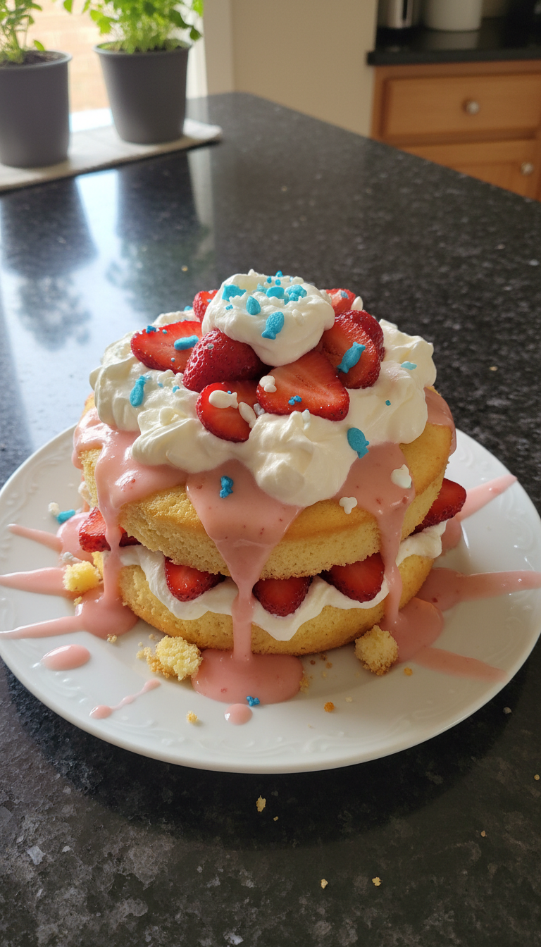 Pisces Strawberry Shortcake