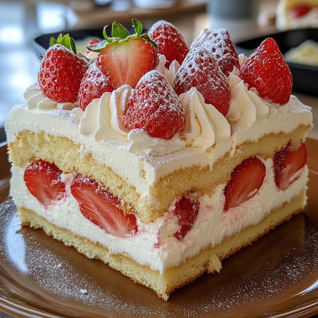 Japanese Strawberry Sponge Cake: An Incredible Ultimate Recipe